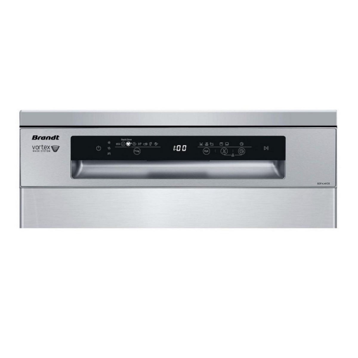 BRANDT Lave-vaisselle 60cm 14 couverts 44db silver - BDF424VDX