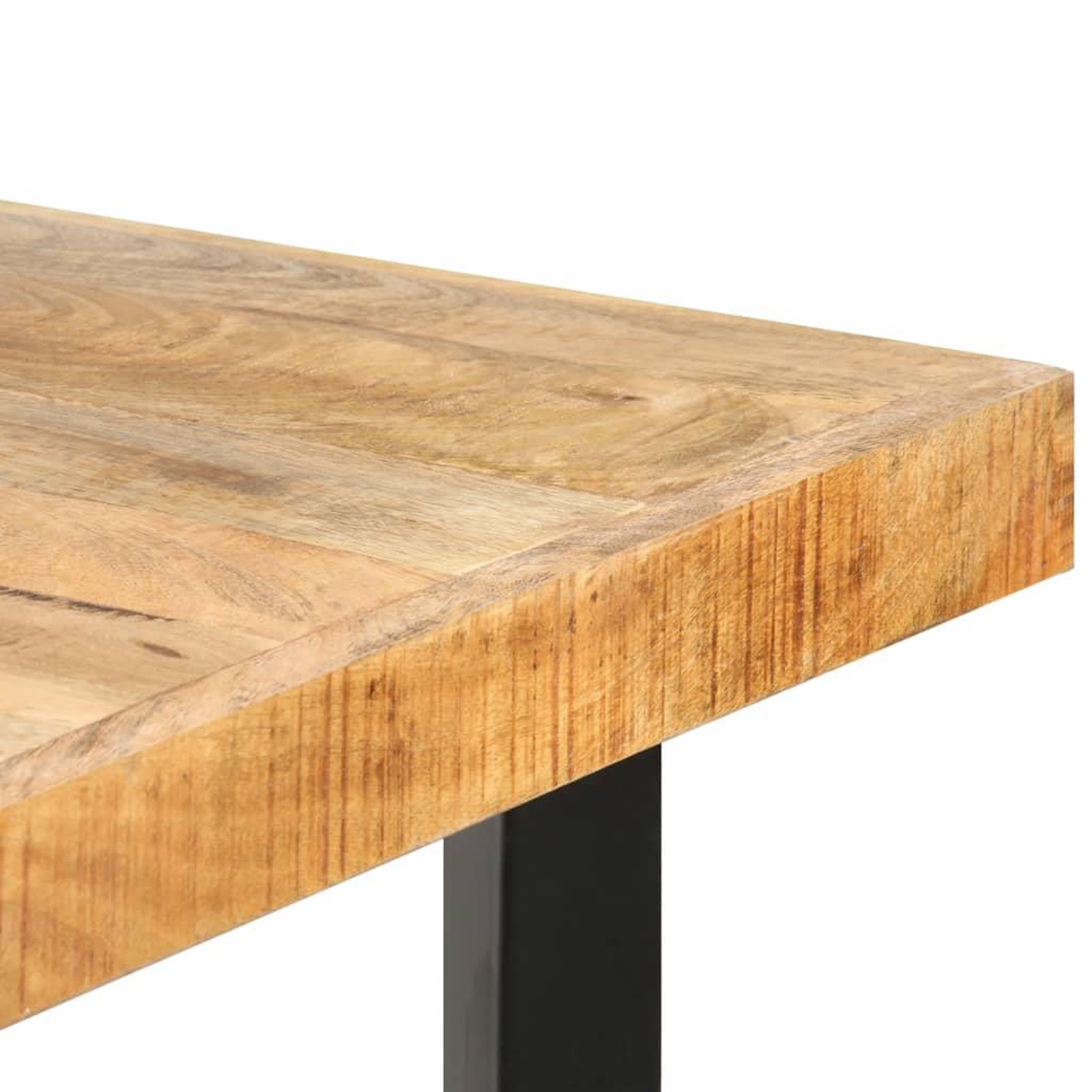 Voir la diapositive 5 : VIDAXL Table de bar 180x70x107 cm Bois de manguier brut