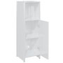 Voir la diapositive 5 : VIDAXL Armoire de salle de bain Blanc brillant 30x30x95 cm