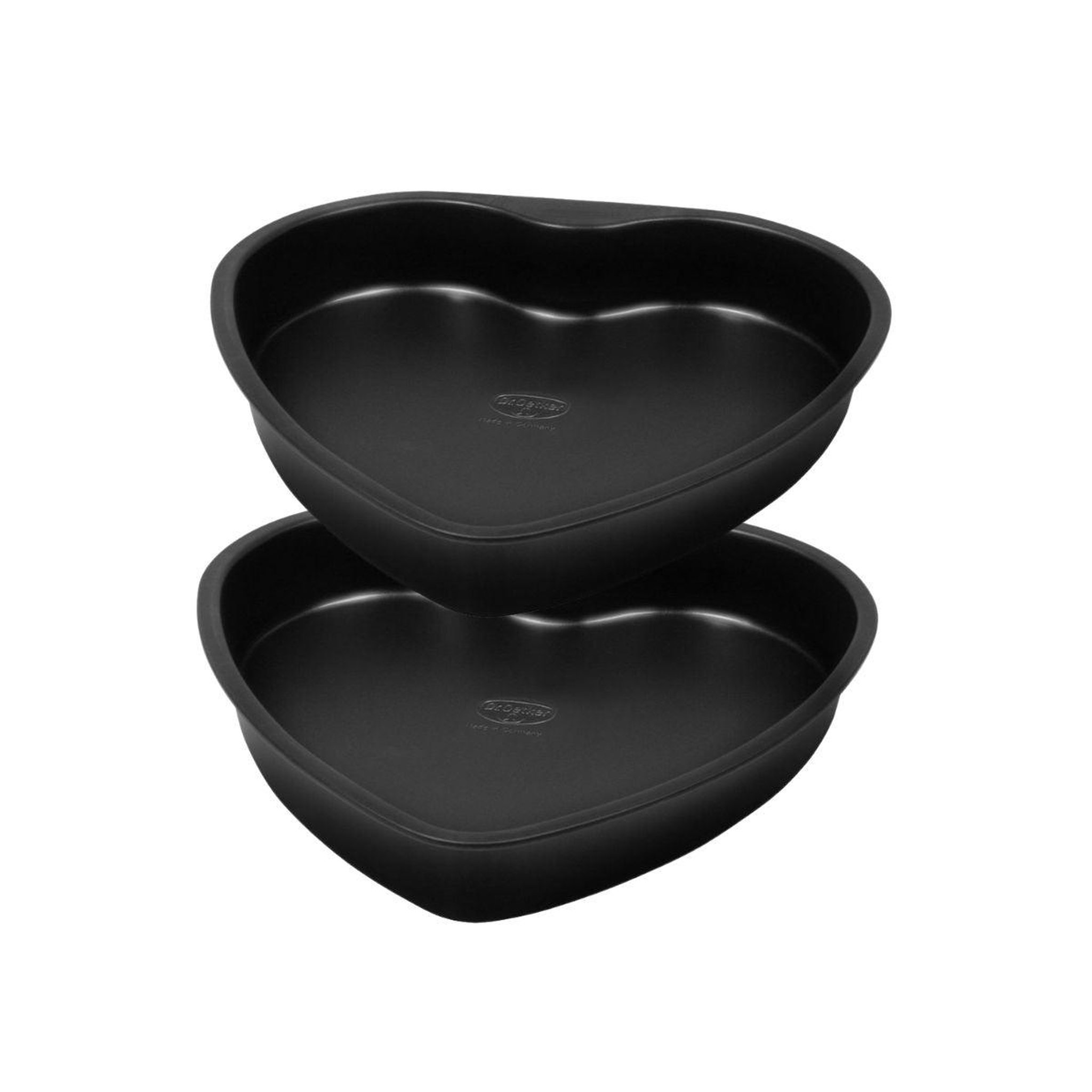 DR.OETKER Lot de 2 moules à gâteaux 24/24 cm en acier dr oetker tradition
