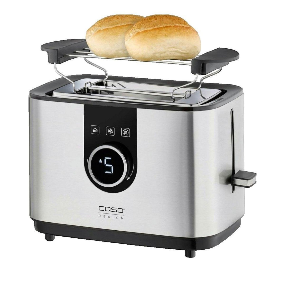 caso Grille pain Caso Selection T2 argenté