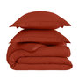 Voir la diapositive 1 : Sensei Maison Parure housse de couette rayée satin + 2 taies 50x70 cm VERSALUXE