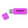 Voir la diapositive 2 : Integral Clé USB INTEGRAL NEON ROSE 16 GB