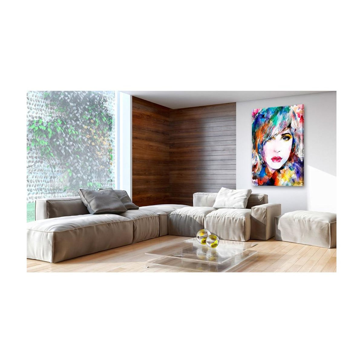Paris Prix Tableau Imprimé  Fille Irisée