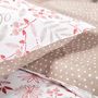 Voir la diapositive 3 : TODAY Parure housse de couette en polyester motif floral LOUISE