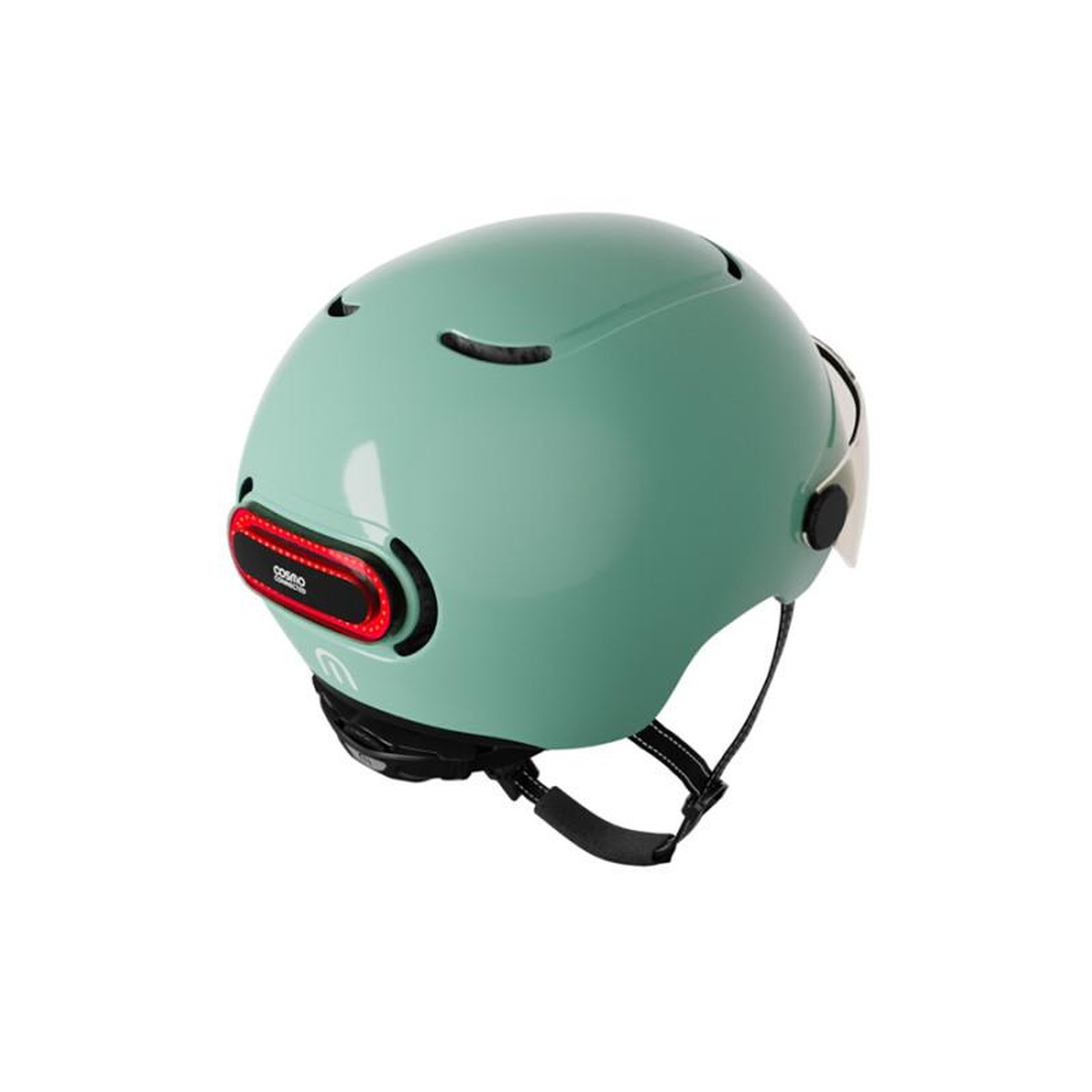Voir la diapositive 5 : COSMO CONNECTED Casque vélo Cosmo Connected Fusion Sauge Brillant