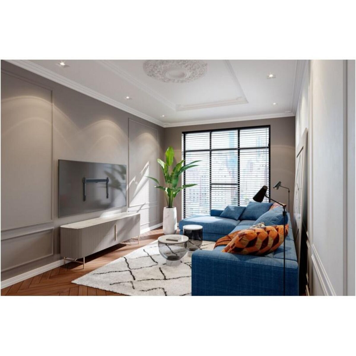 Vogel's Support mural pour écran plat Vogel s ELITE TVM 5605 FIXE POUR TELEVISION DE 40 A 100