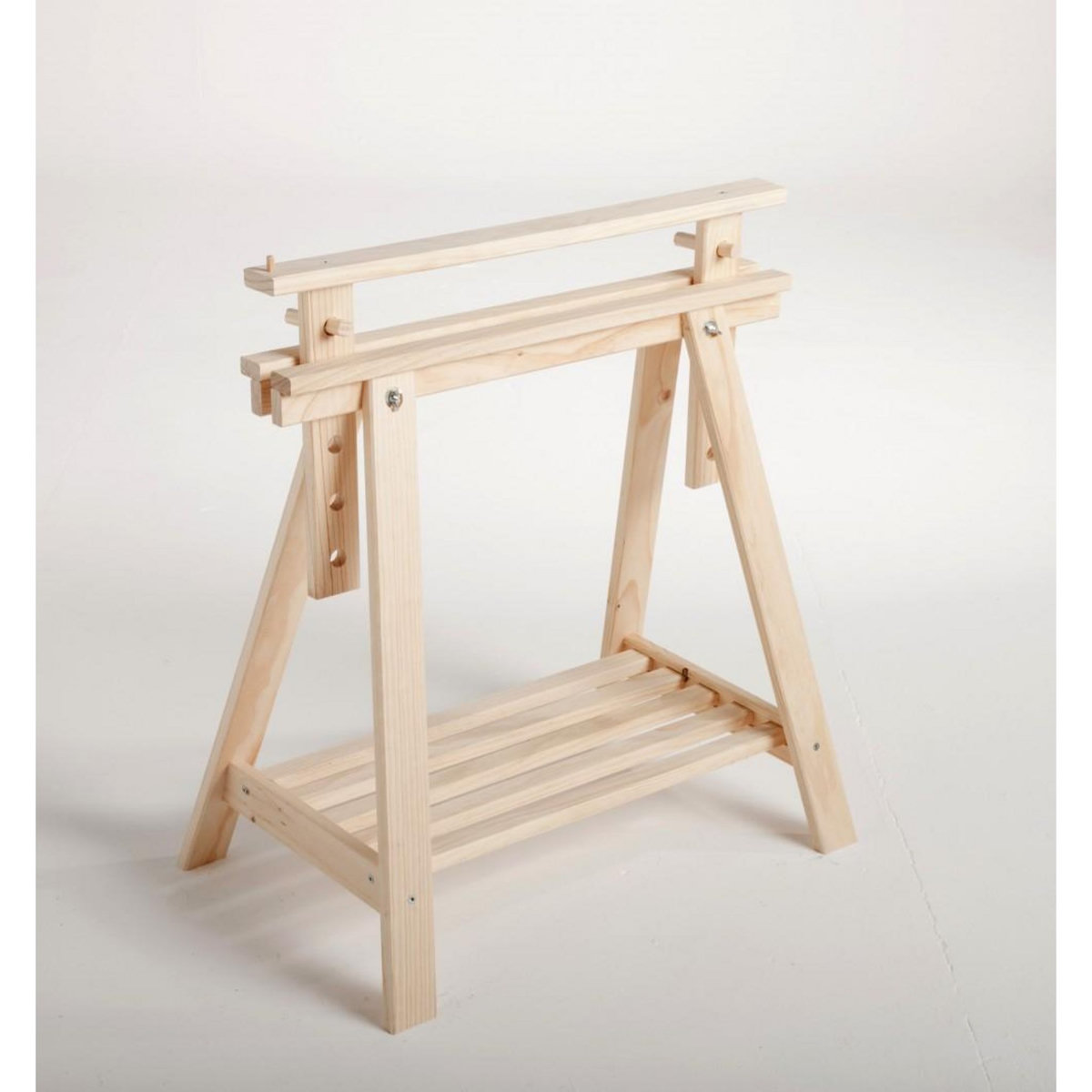 Astigarraga Tréteau pin architecte ASTIGARRAGA, H.70 x l.70 cm