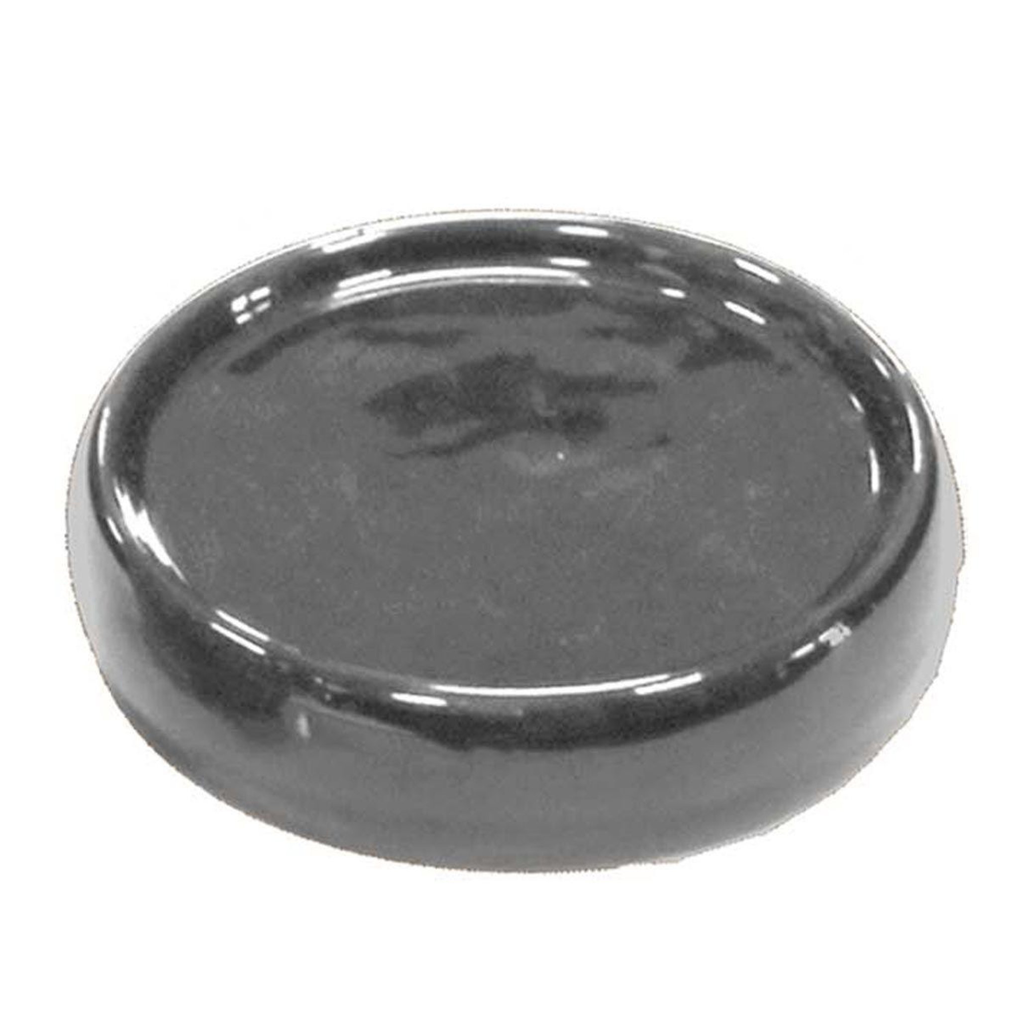 Douceur d'Intérieur Porte savon en céramique  bullea  10cm anthracite