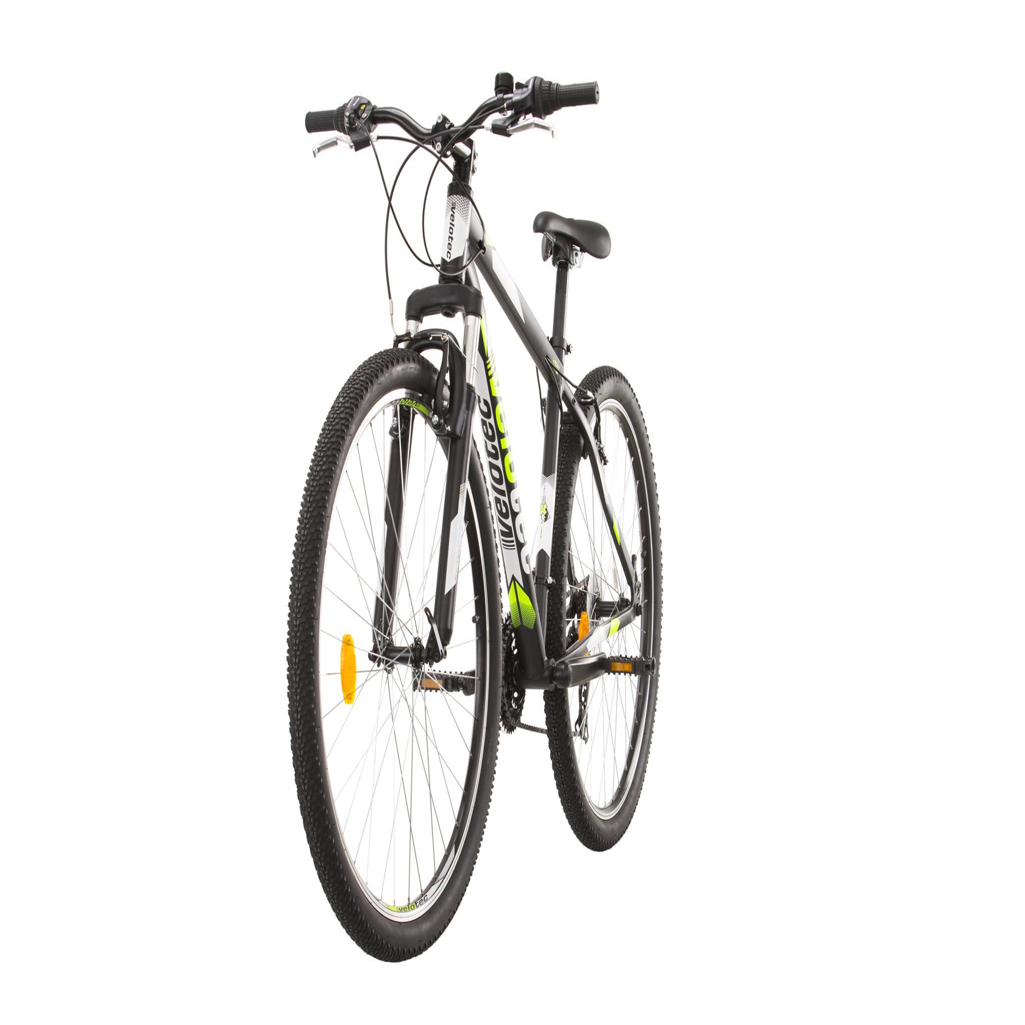 Voir la diapositive 5 : VTT 29'' Cadre Aluminium - Fourche Télescopique - 21 Vitesses avec équipement Shimano ( Dérailleurs, roue libre et poignées )