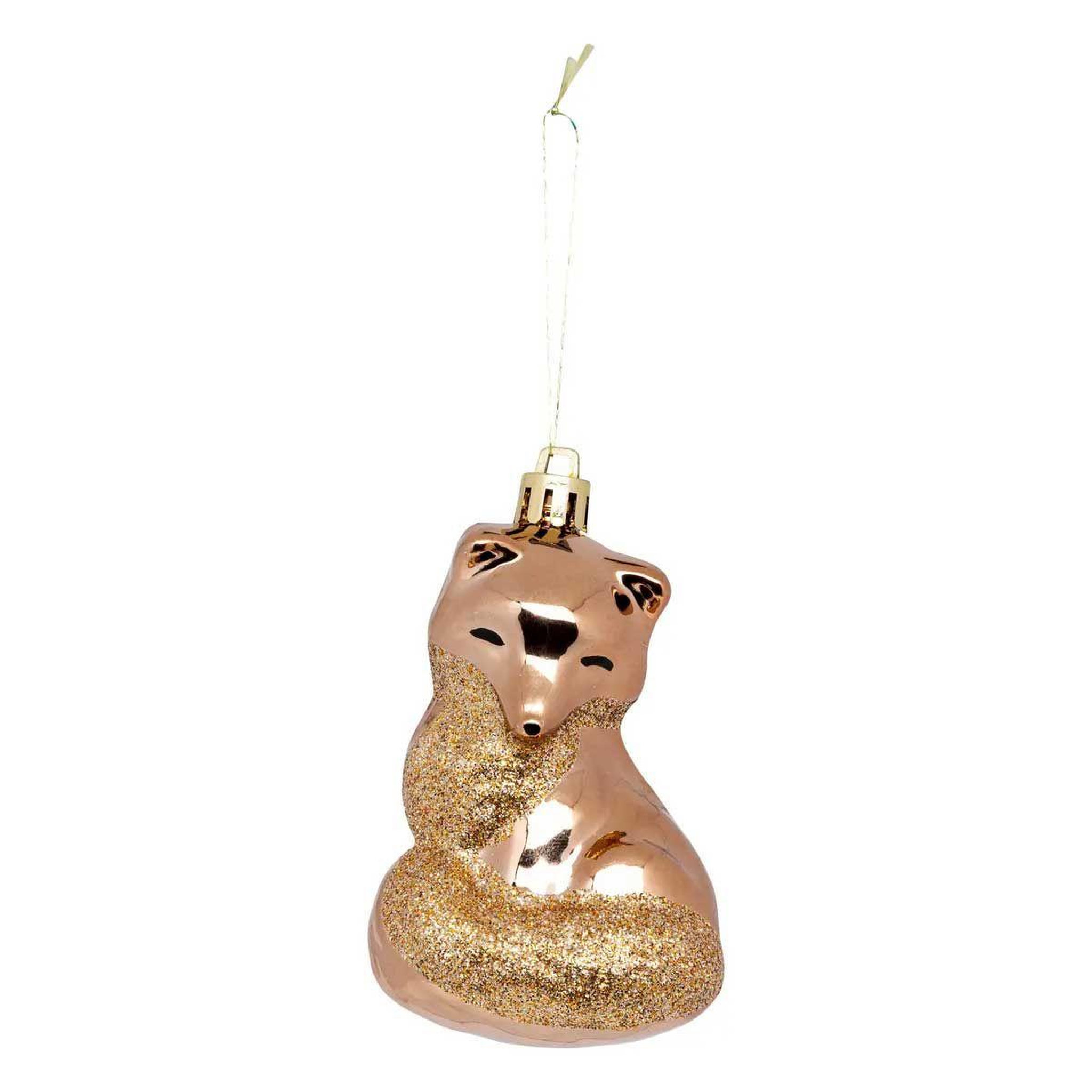 Voir la diapositive 2 : ATMOSPHERA Lot de 2 sujets de noël  renard  10cm multicolore