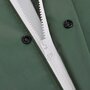 Voir la diapositive 3 : VIDAXL Manteau de pluie long impermeable resistant a capuche vert L