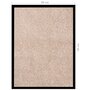 Voir la diapositive 6 : VIDAXL Paillasson Beige 60x80 cm