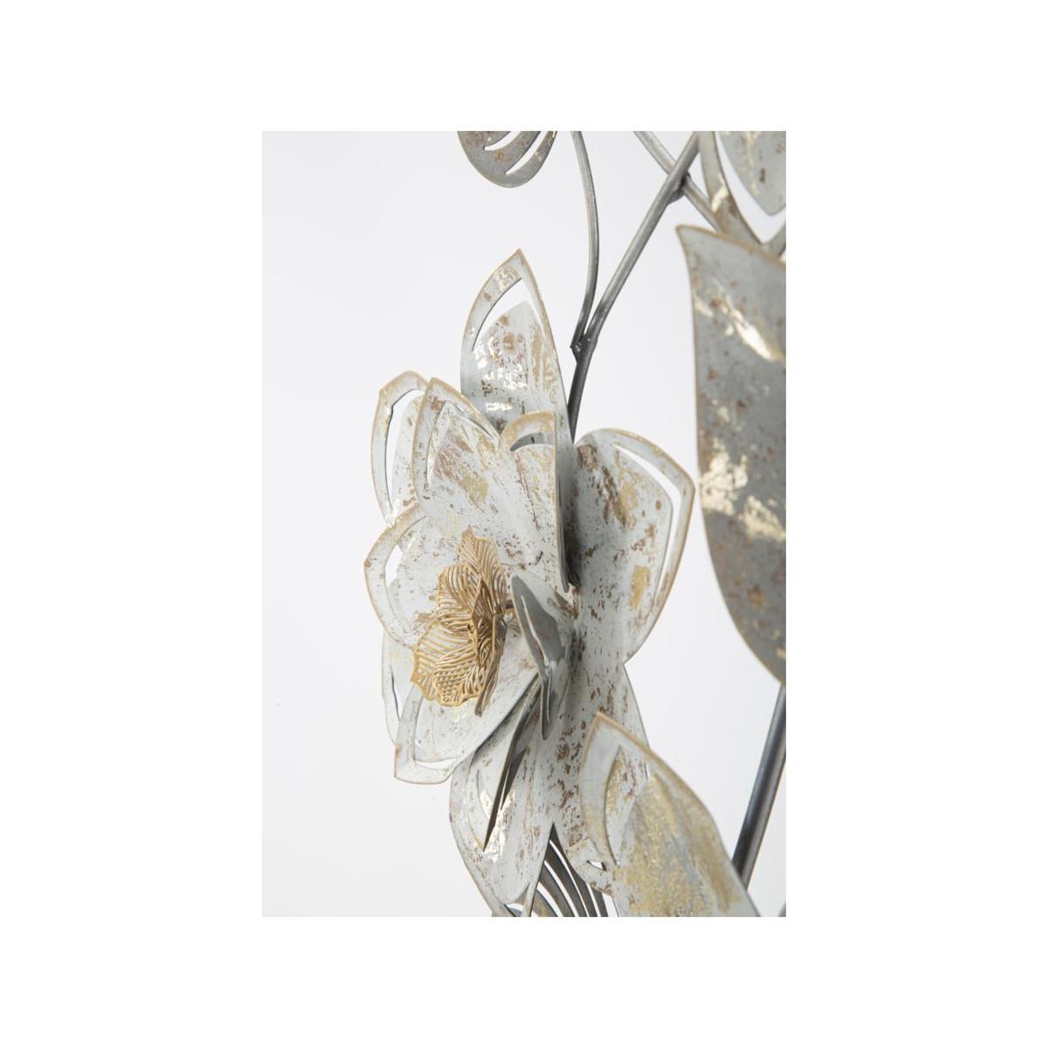 Voir la diapositive 3 : Paris Prix Décoration murale en métal  artic  67cm multicolore
