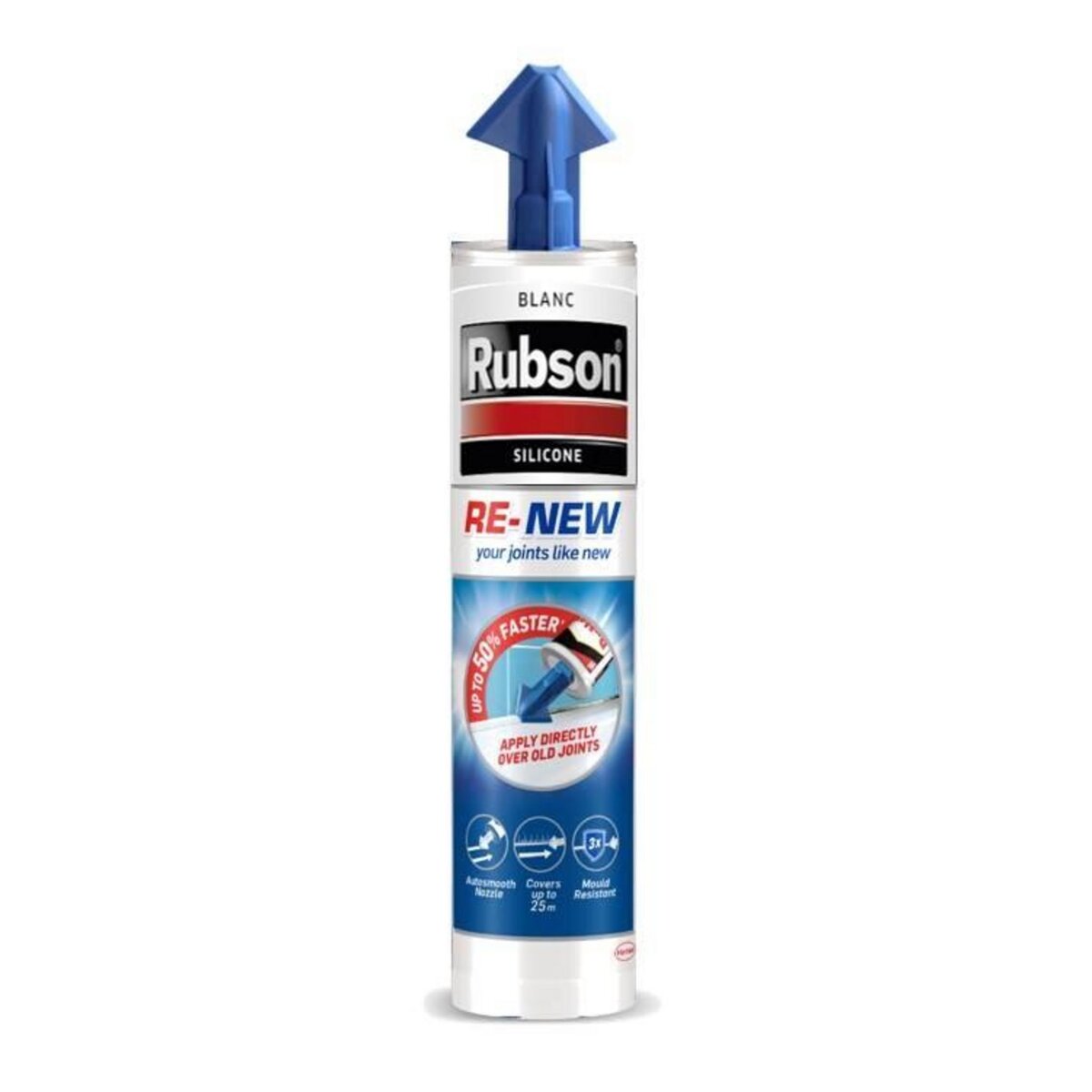 rubson Mastic d'étanchéité cuisine et bain RUBSON Renew blanc 280 ml