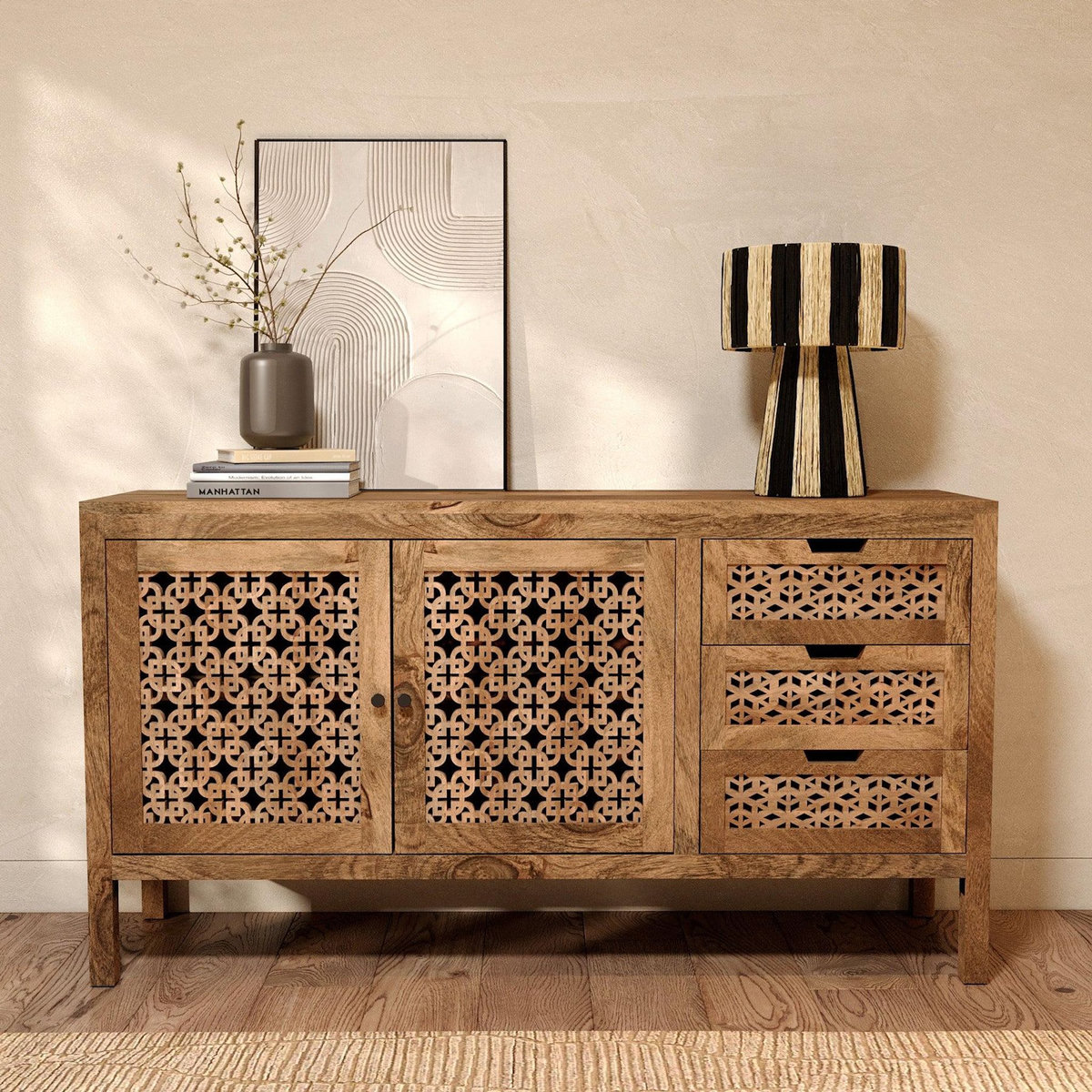 Rendez vous déco Lampe en feuille de palmier - Soléa