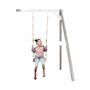 Voir la diapositive 2 : Axi House AXI Portique mural en bois Gris Blanc 1 balançoire 160x171x207cm