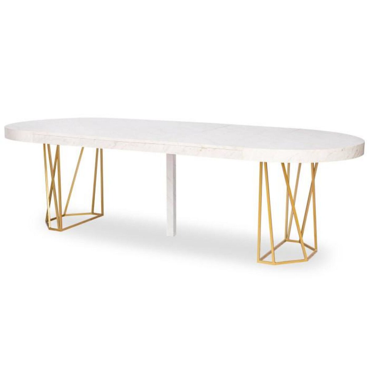 Paris Prix Table de Repas Extensible  Janina  110-260cm Blanc