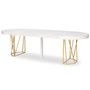 Voir la diapositive 2 : Paris Prix Table de Repas Extensible  Janina  110-260cm Blanc