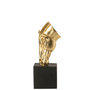 Voir la diapositive 3 : Paris Prix Tête de Cheval sur Socle  Hollywood  44cm Doré