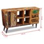 Voir la diapositive 6 : VIDAXL Buffet Bois de recuperation massif 150x40x86 cm