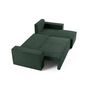 Voir la diapositive 3 : BEST MOBILIER Cezanne - canapé d'angle réversible - 4 places - convertible avec coffre - en velours côtelé