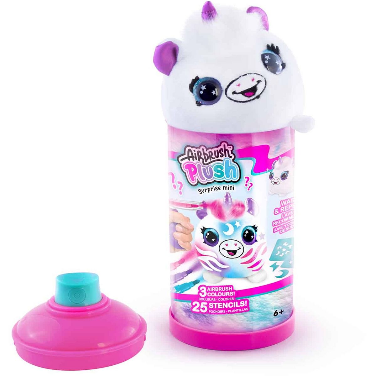 CANAL TOYS Mini peluche surprise Airbrush Plush