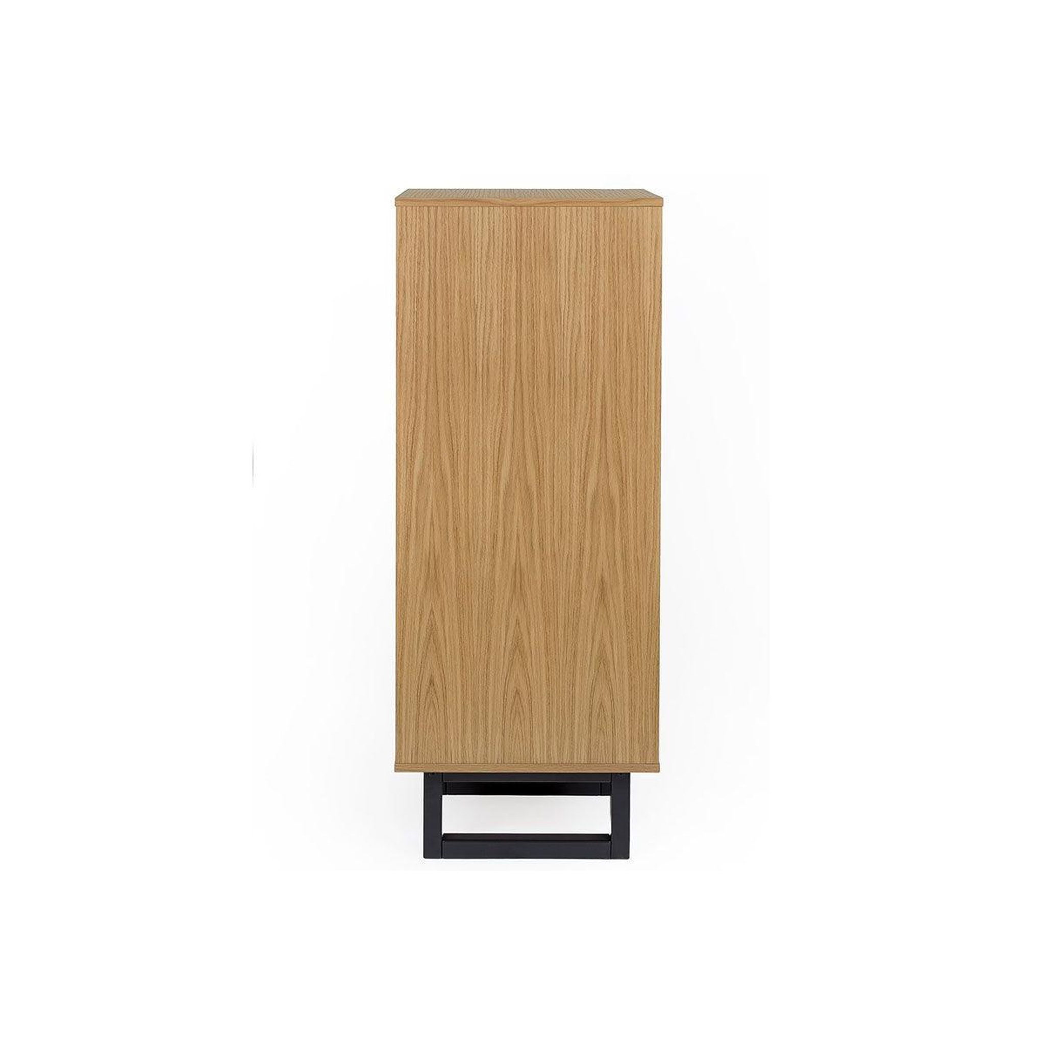 Voir la diapositive 4 : Paris Prix Chiffonnier 5 tiroirs chevrons  camden  123cm naturel