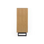 Voir la diapositive 4 : Paris Prix Chiffonnier 5 Tiroirs Chevrons  Camden  123cm Naturel