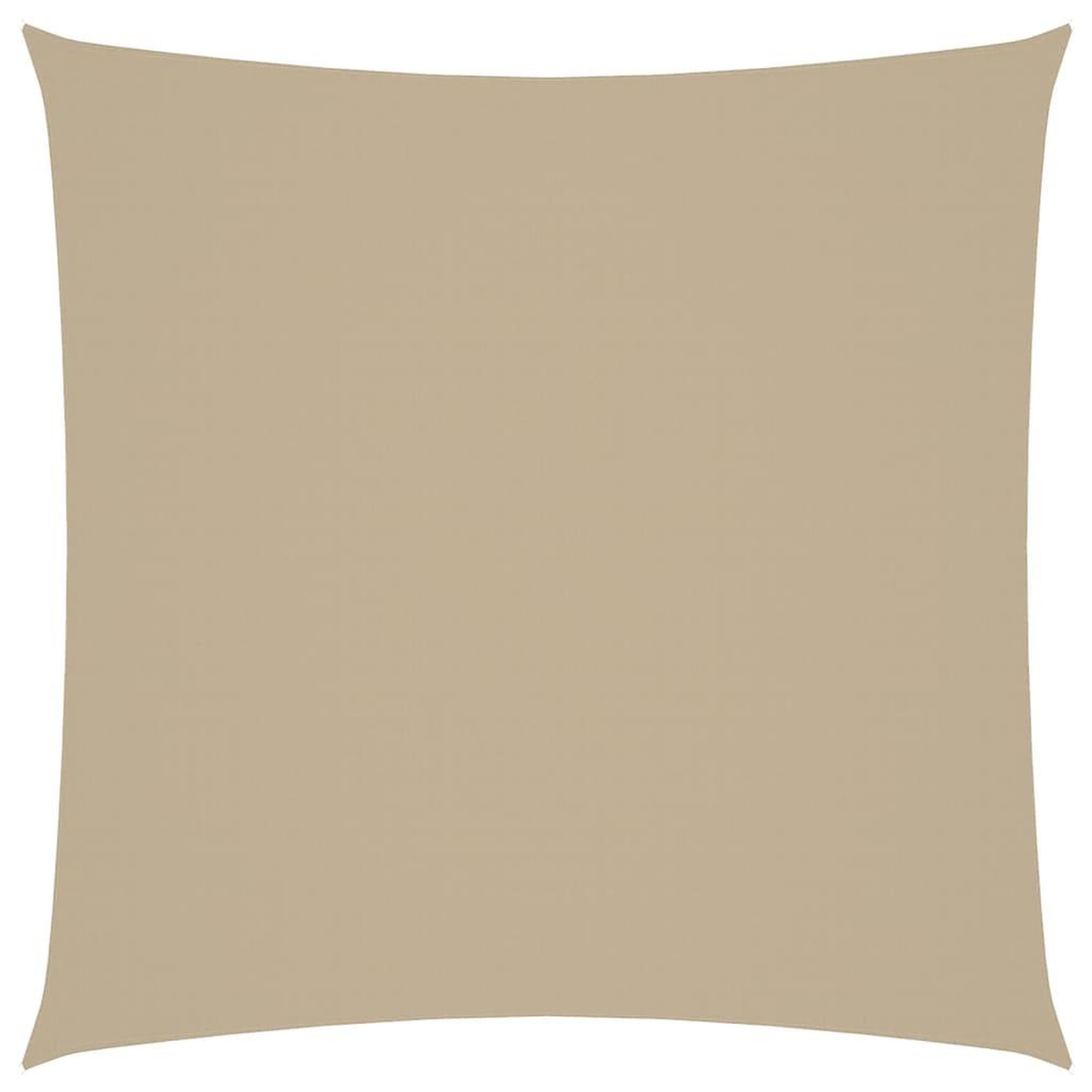 Voir la diapositive 2 : VIDAXL Voile de parasol tissu oxford carre 4,5x4,5 m beige