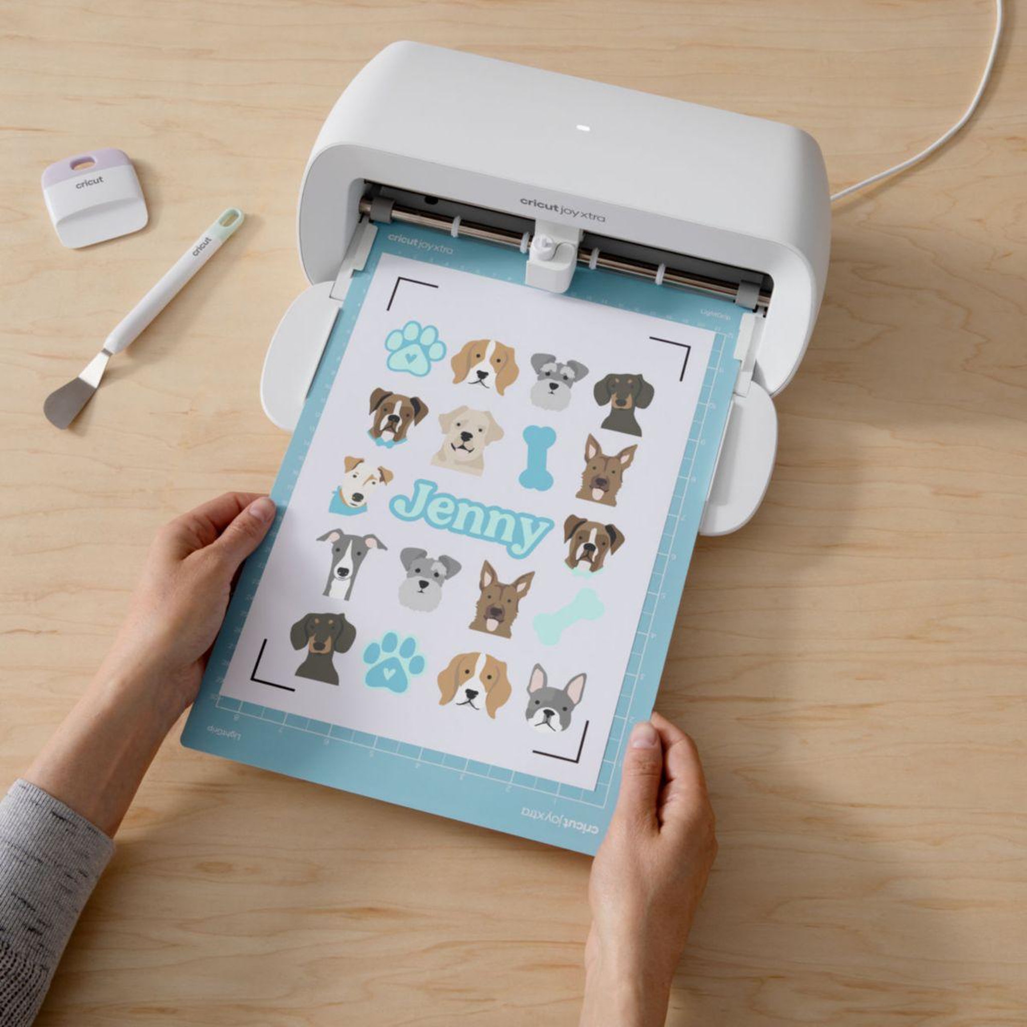 Voir la diapositive 3 : CRICUT Accessoire Set Waterproof A4 6 feuilles transparent