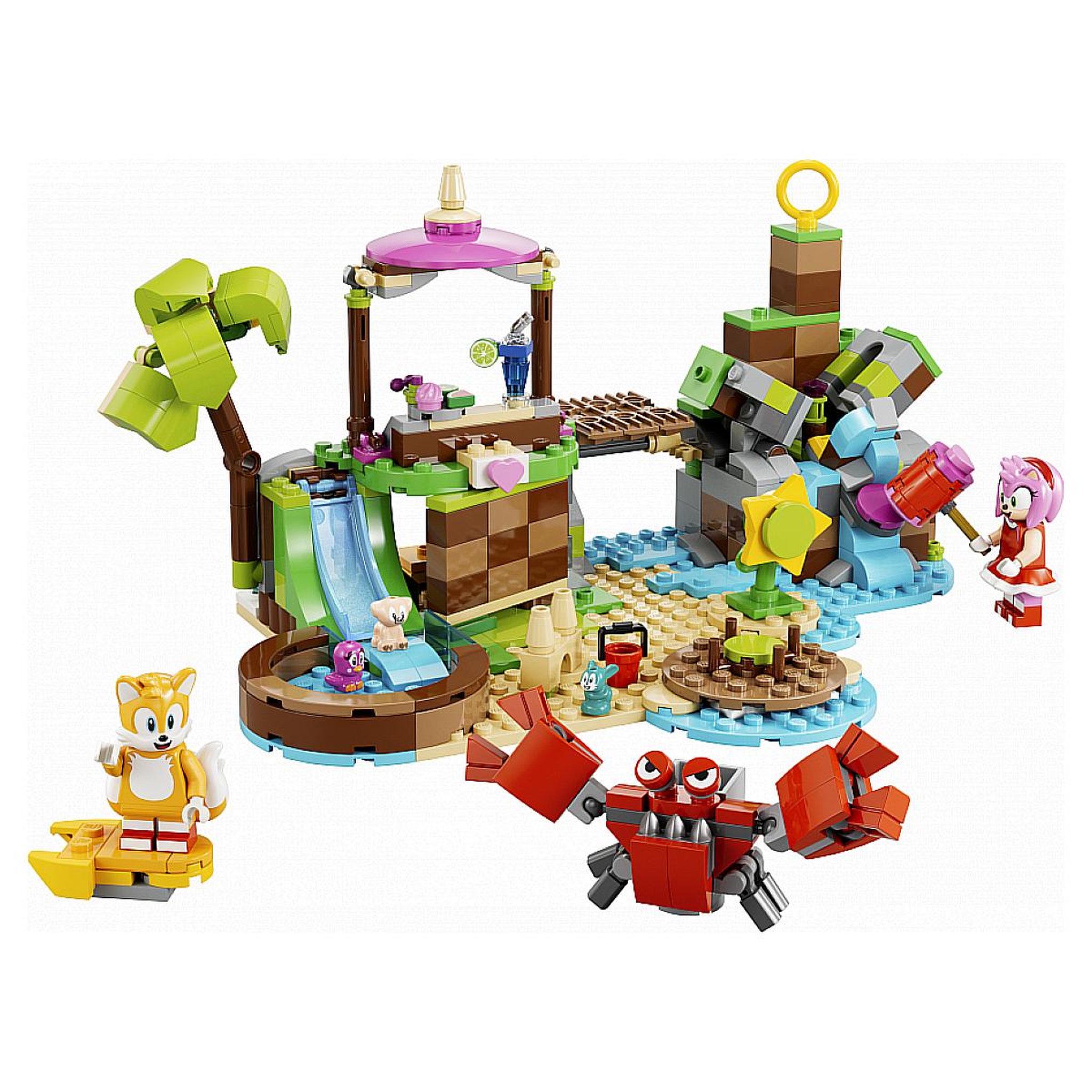 Voir la diapositive 4 : LEGO 76992 L ile de sauvetage des animaux d Amy ®