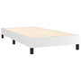 Voir la diapositive 5 : VIDAXL Sommier a lattes de lit avec matelas et LED Blanc 80x200cm