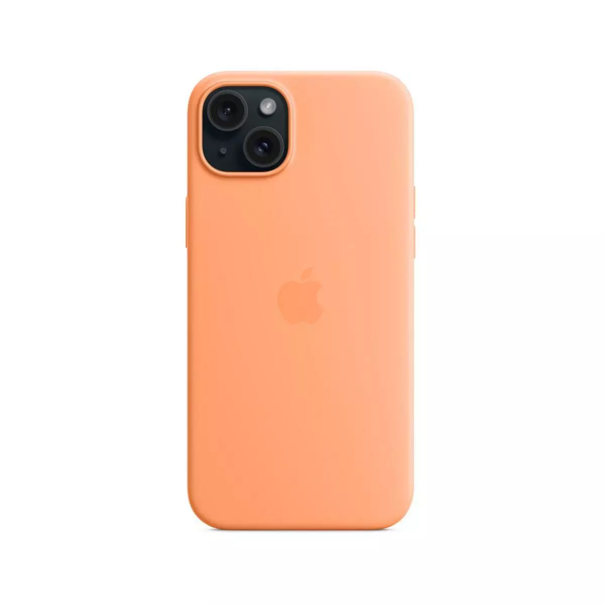 APPLE Coque iPhone 15 Plus MagSafe Sorbet orange