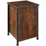 Voir la diapositive 6 : tectake Table de chevet Style industriel 40 x 42 x 605 cm