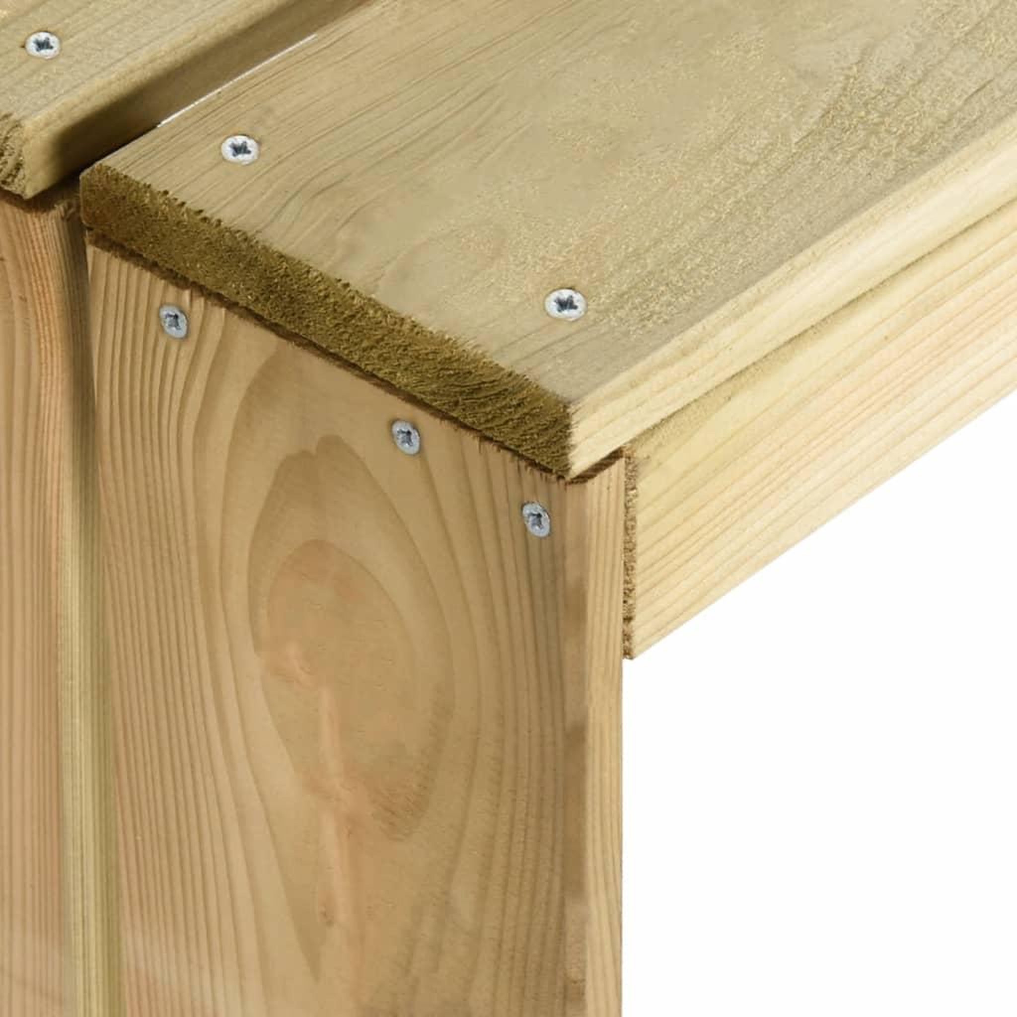 Voir la diapositive 4 : VIDAXL Table de bar 100x60x110 cm bois de pin impregne