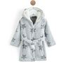 Voir la diapositive 1 : IN EXTENSO Robe de chambre en peluche étoiles bébé garçon
