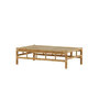 Voir la diapositive 6 : Paris Prix Table Basse de Jardin  Cane  120cm Naturel