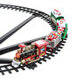 Voir la diapositive 2 : FEERIC LIGHT & CHRISTMAS Train de Noël Électrique  23 Pièces  87cm Multicolore