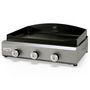 Voir la diapositive 2 : Le marquier Plancha gaz exclusive amalia 375 inox 3 brûleurs à poser, 75x40 cm