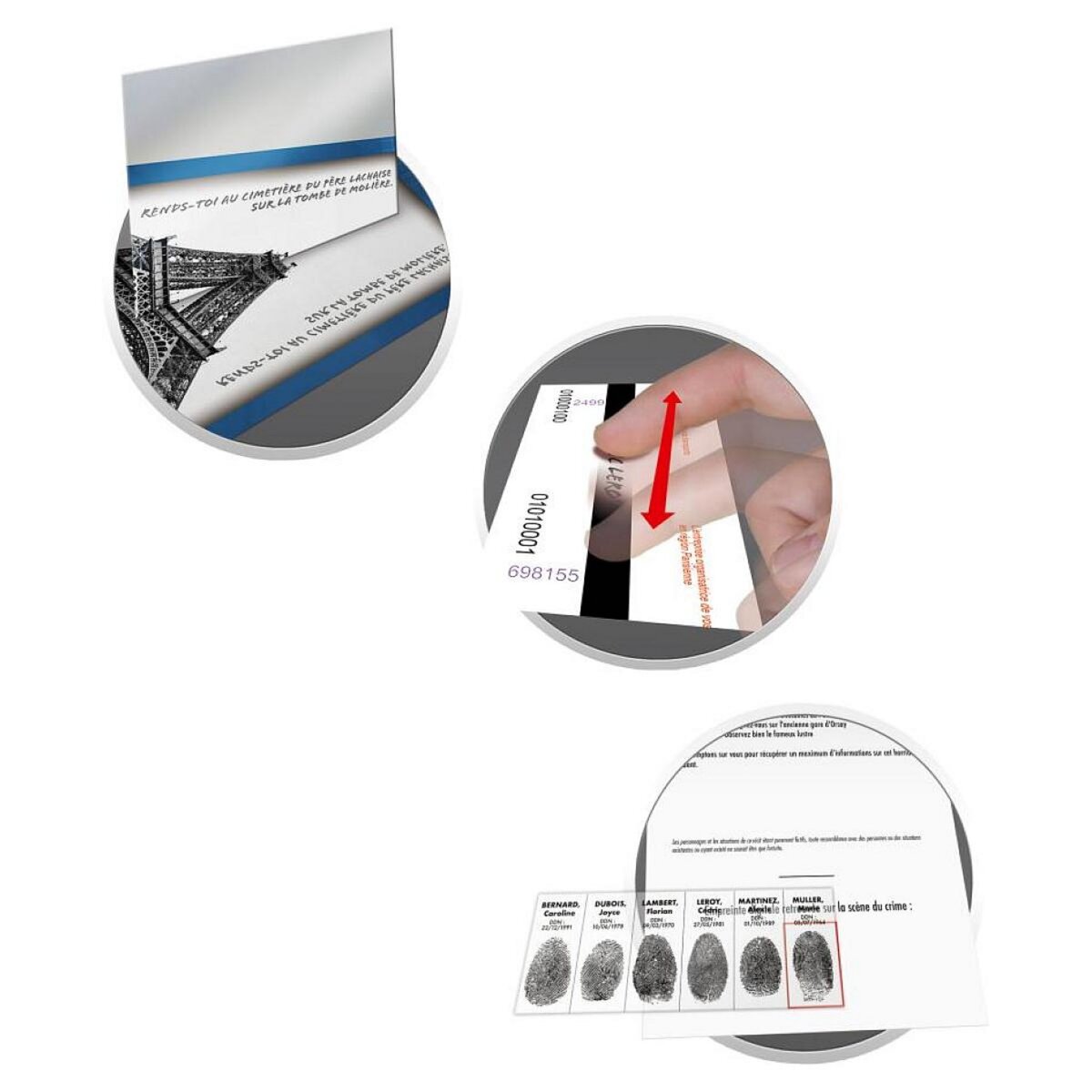 LANSAY Les mystères de paris Le jeu