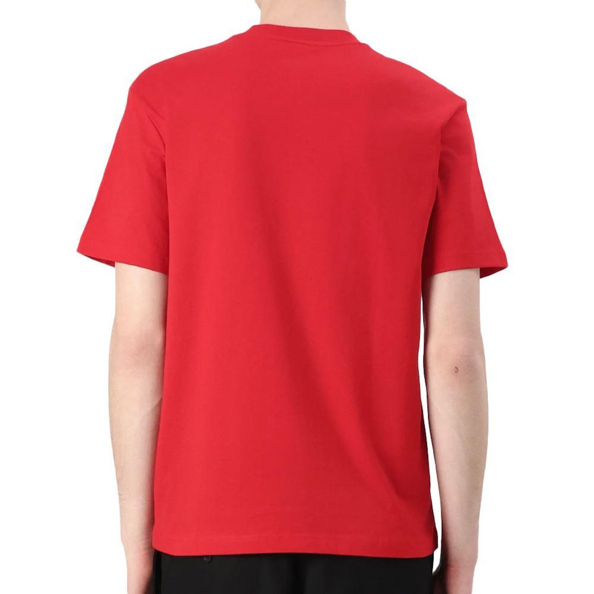 Lacoste T-Shirt Rouge Vif Homme Lacoste Essentiel