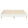 Voir la diapositive 5 : VIDAXL Cadre de lit sans matelas blanc 150x200 cm bois d'ingenierie
