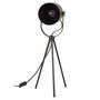 Voir la diapositive 3 : Paris Prix Lampe à Poser en Métal  Bistrot  46cm Noir