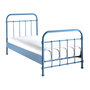 Voir la diapositive 1 : Paris Prix Lit Enfant Métal  New York  90x200cm Bleu