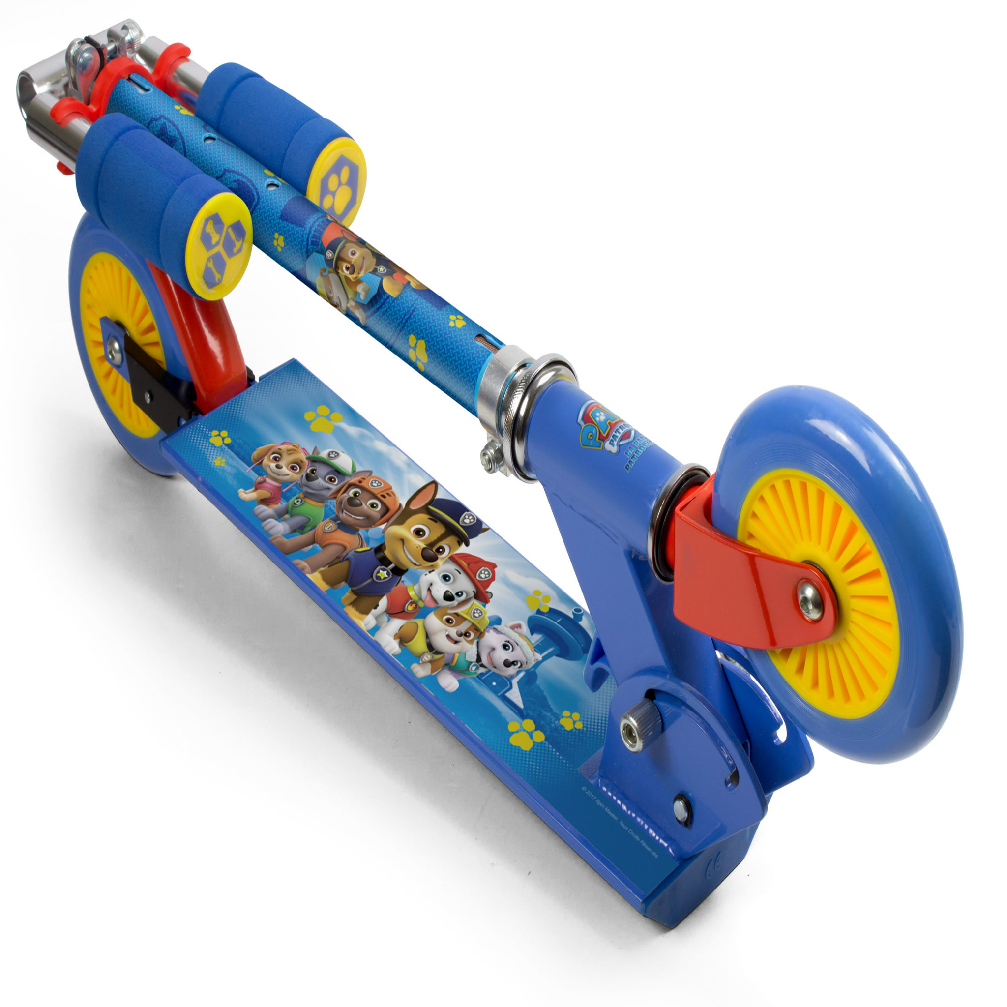 Voir la diapositive 2 : Patinette 2 roues pliable - Pat Patrouille 