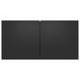 Voir la diapositive 5 : VIDAXL Meubles TV suspendus 2 pcs Noir 60x30x30 cm