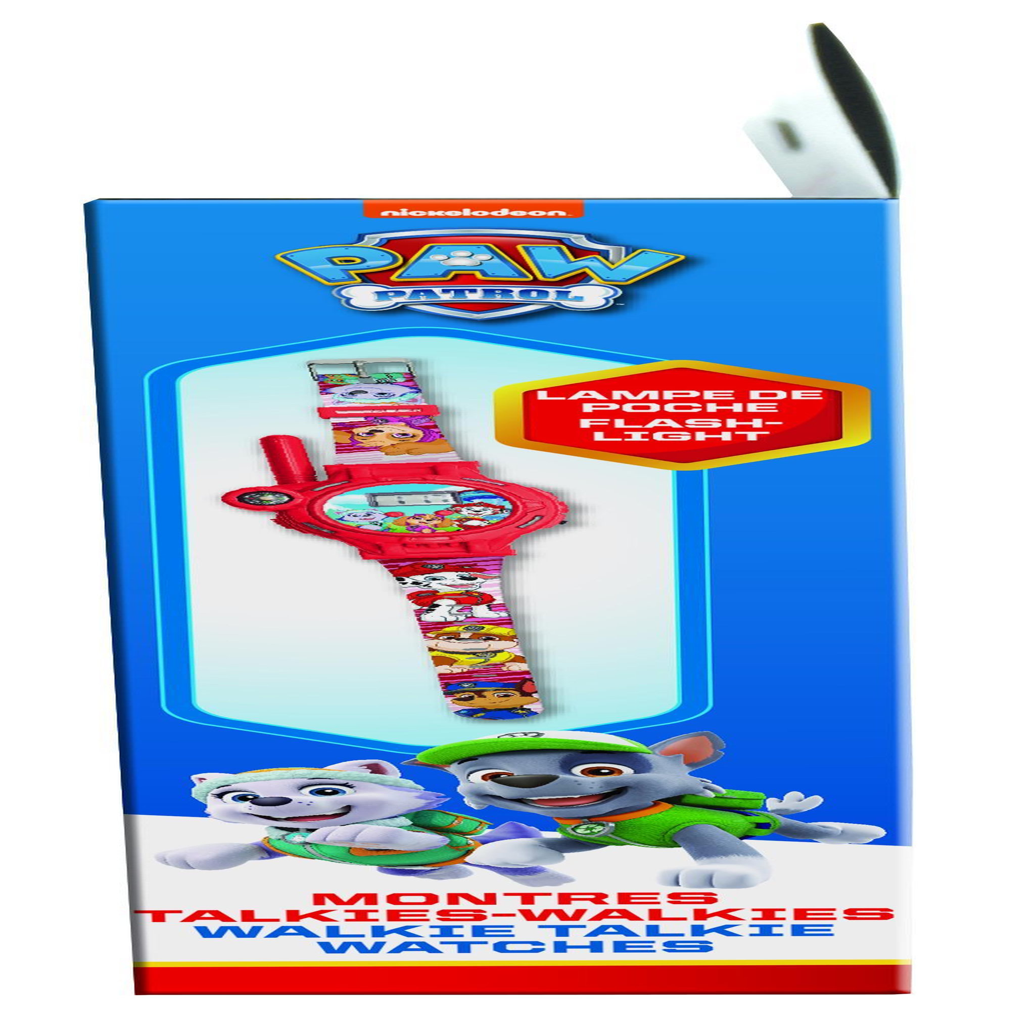 Voir la diapositive 3 : Lexibook Montre digitale talkie-walkie pat patrouille portée 200 m