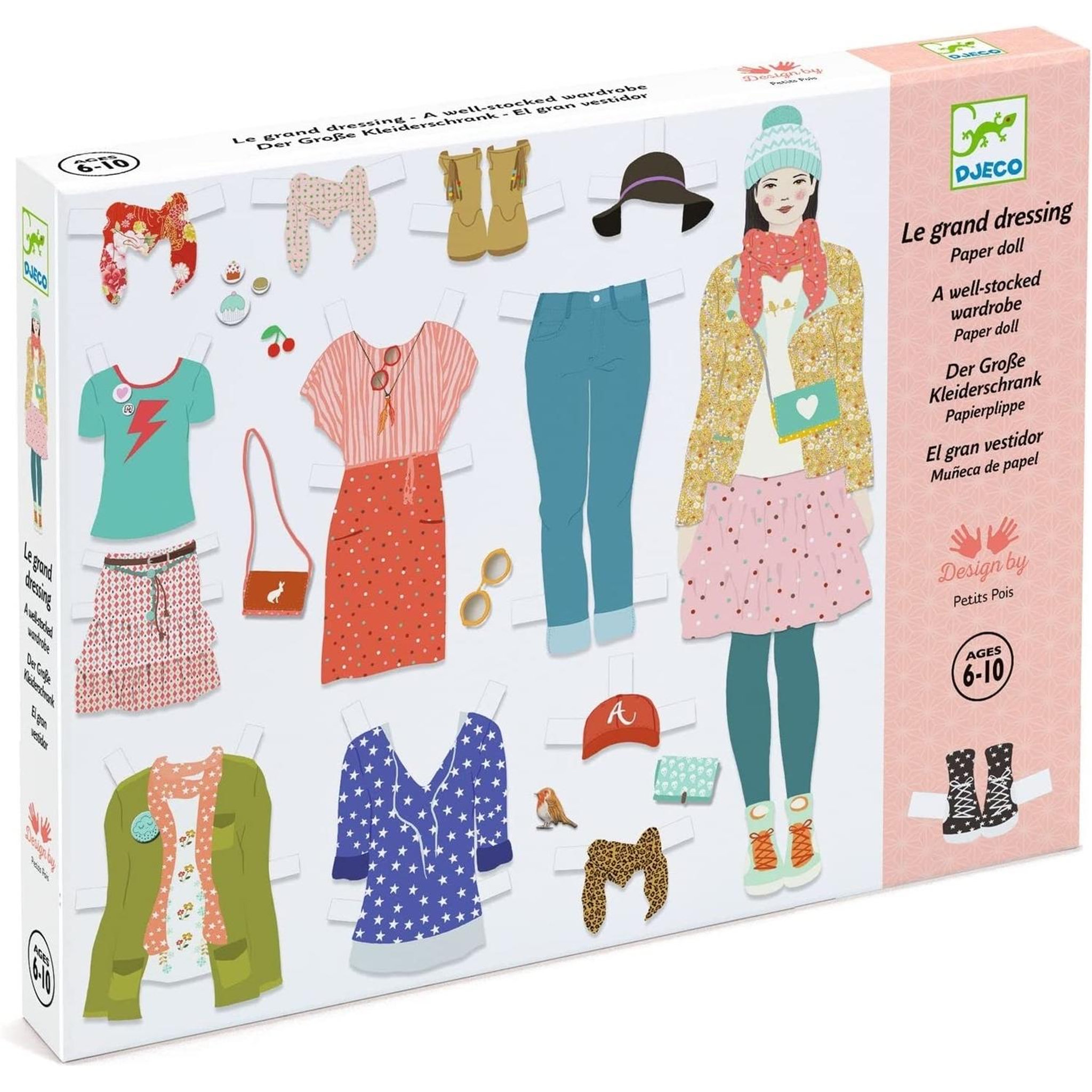 Voir la diapositive 5 : Djeco Oh La Mode Le Grand dressing