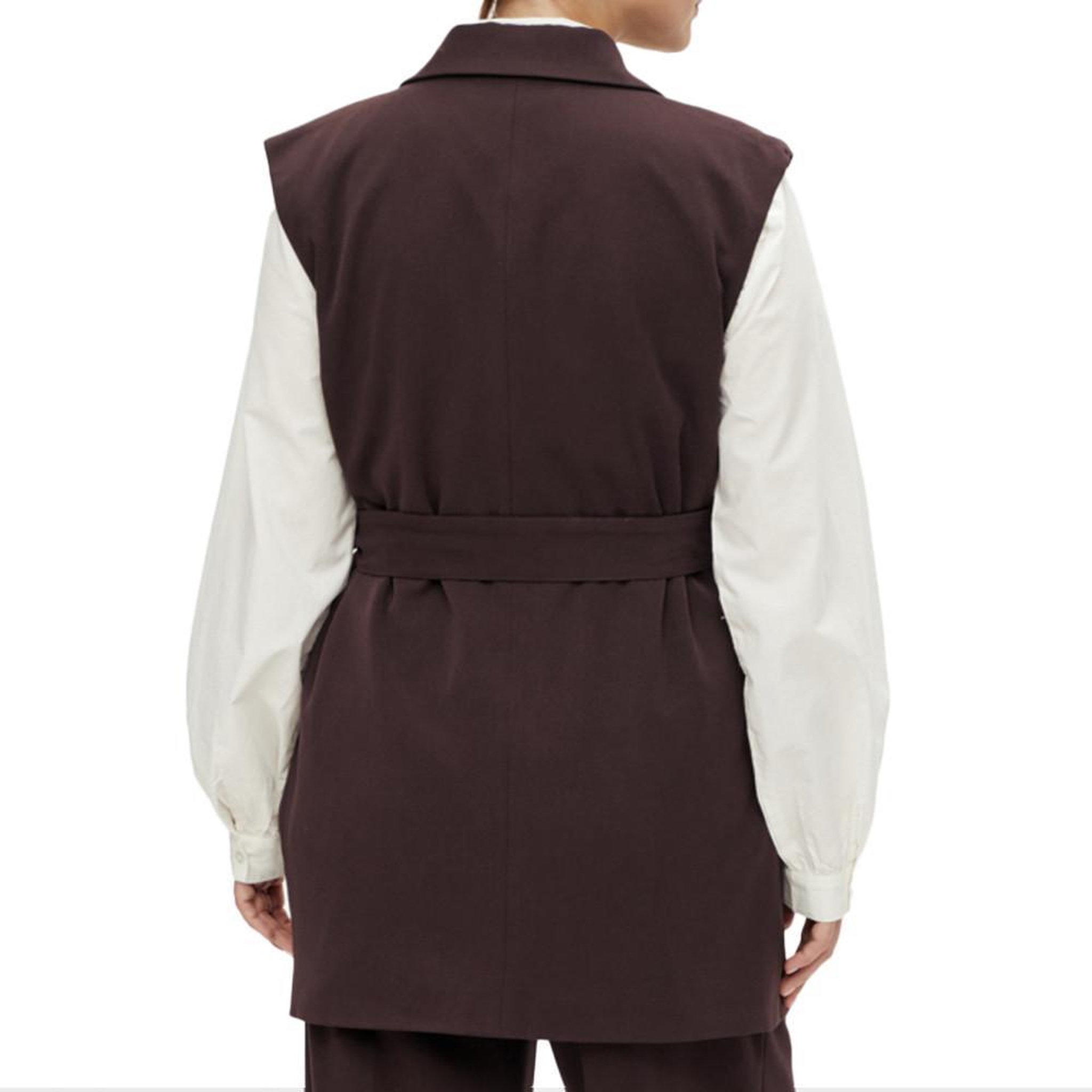 Voir la diapositive 2 : MAMALICIOUS Cardigan Marron Femme Mamalicious Lora